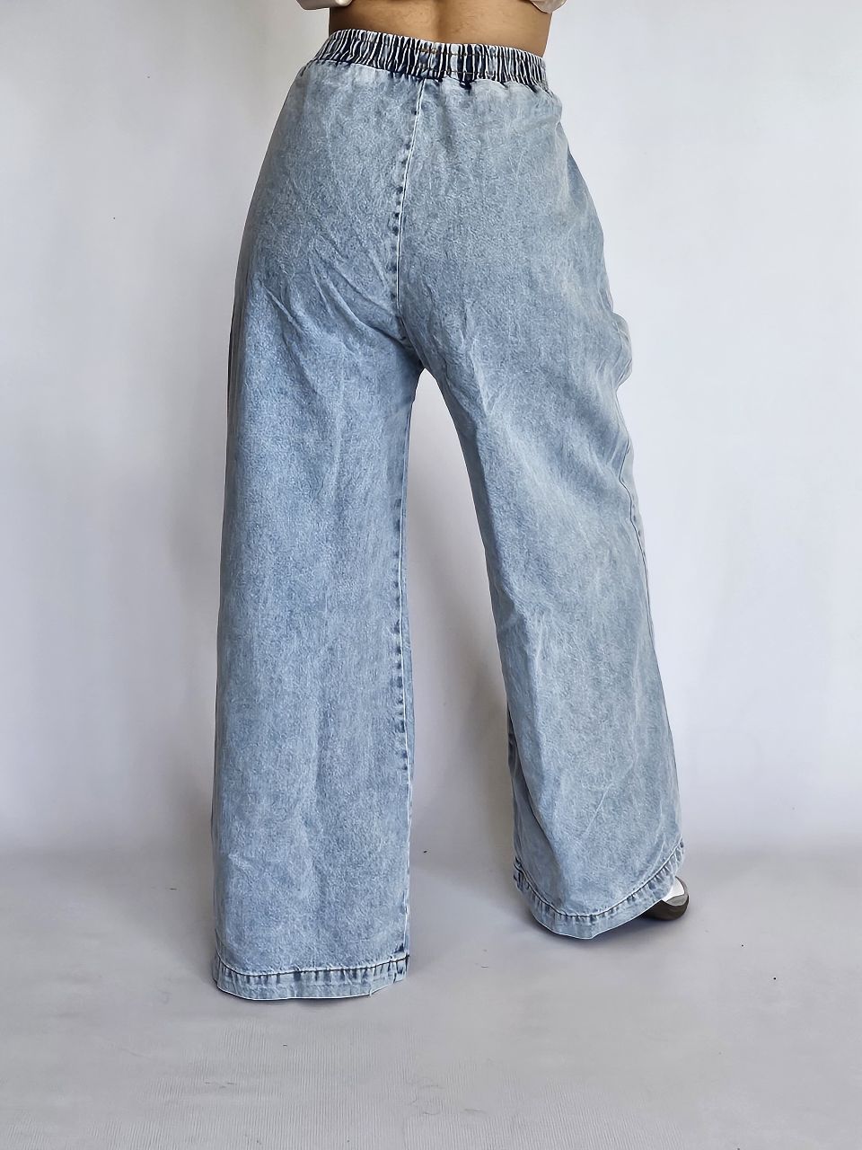Elastic Waist Jeansindex